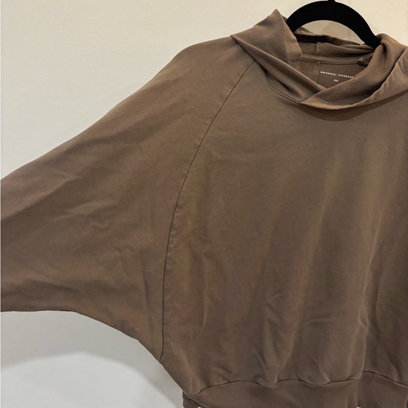 Universal Standard French Terry Pullover Hoodie Sweatshir - Picture 5 of 5